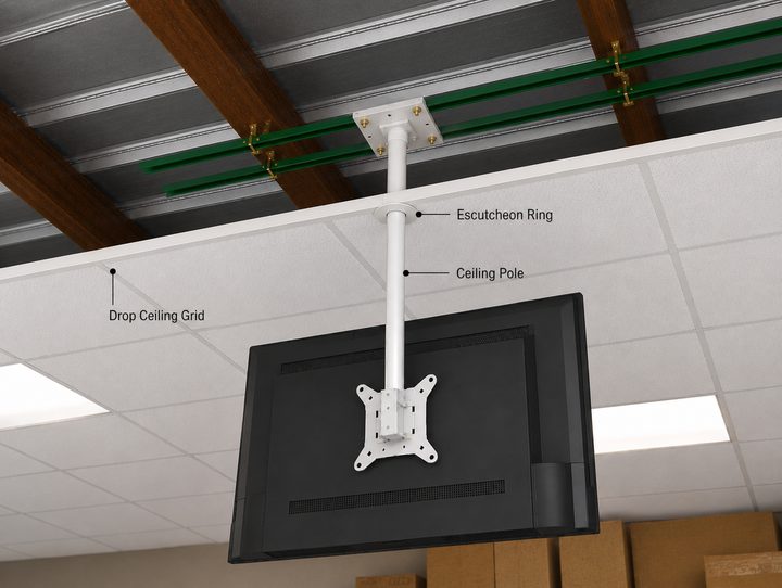 Drop ceiling example