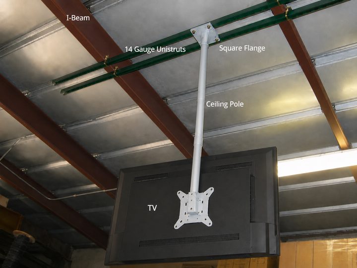 Spanning I-Beams 14-gauge Strut