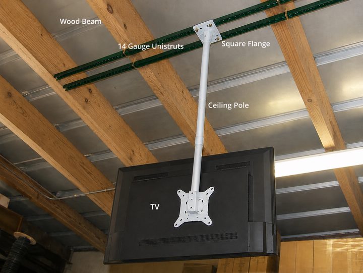 Spanning Wood Beams 14-gauge Strut